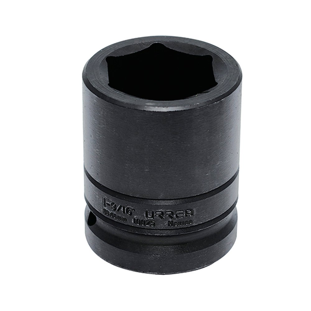 Dado de impacto cuadro de 1", 6 puntas, en pulgadas, 1-9/16" Urrea