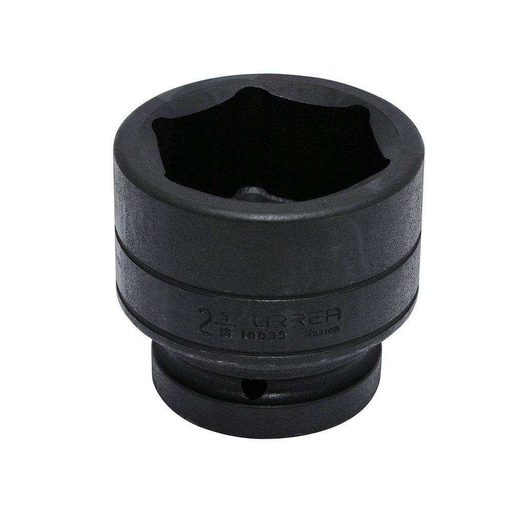 Dado de impacto cuadro de 1", 6 puntas, en pulgadas, 2-3/16" Urrea