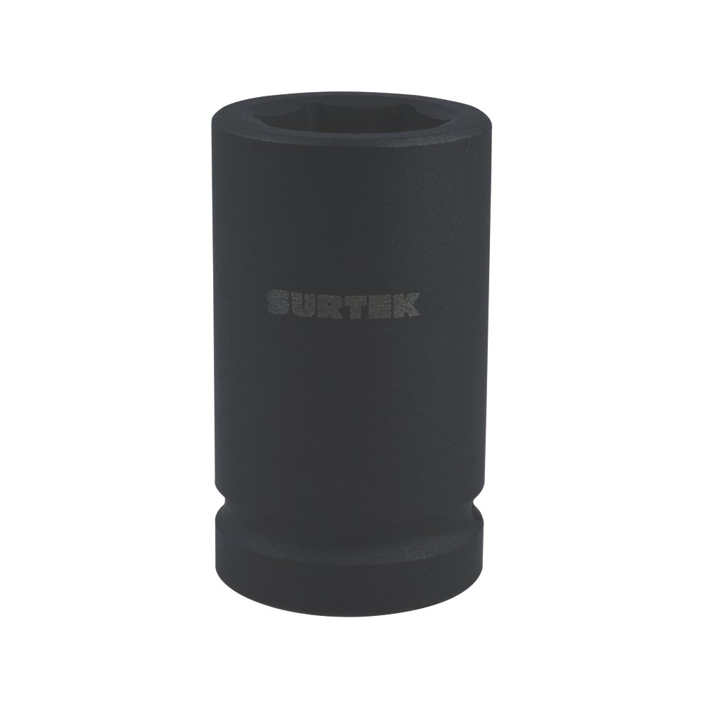 Dado de impacto largo en pulgadas, cuadro 1", 6 puntas, 1-1/4" Surtek