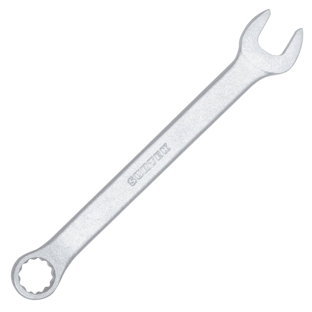 6 Pza Llave combinada satinada métrica, 12 puntas, 11 mm Surtek