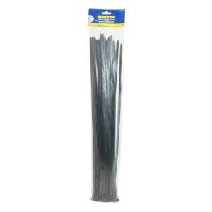 Cinchos plásticos 550 x 8.8 mm, tensión 70 kg de 50 piezas, color negro Surtek