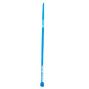 Cinchos plásticos 300 x 4.6 mm, tensión 22 kg de 50 piezas, color azul Surtek