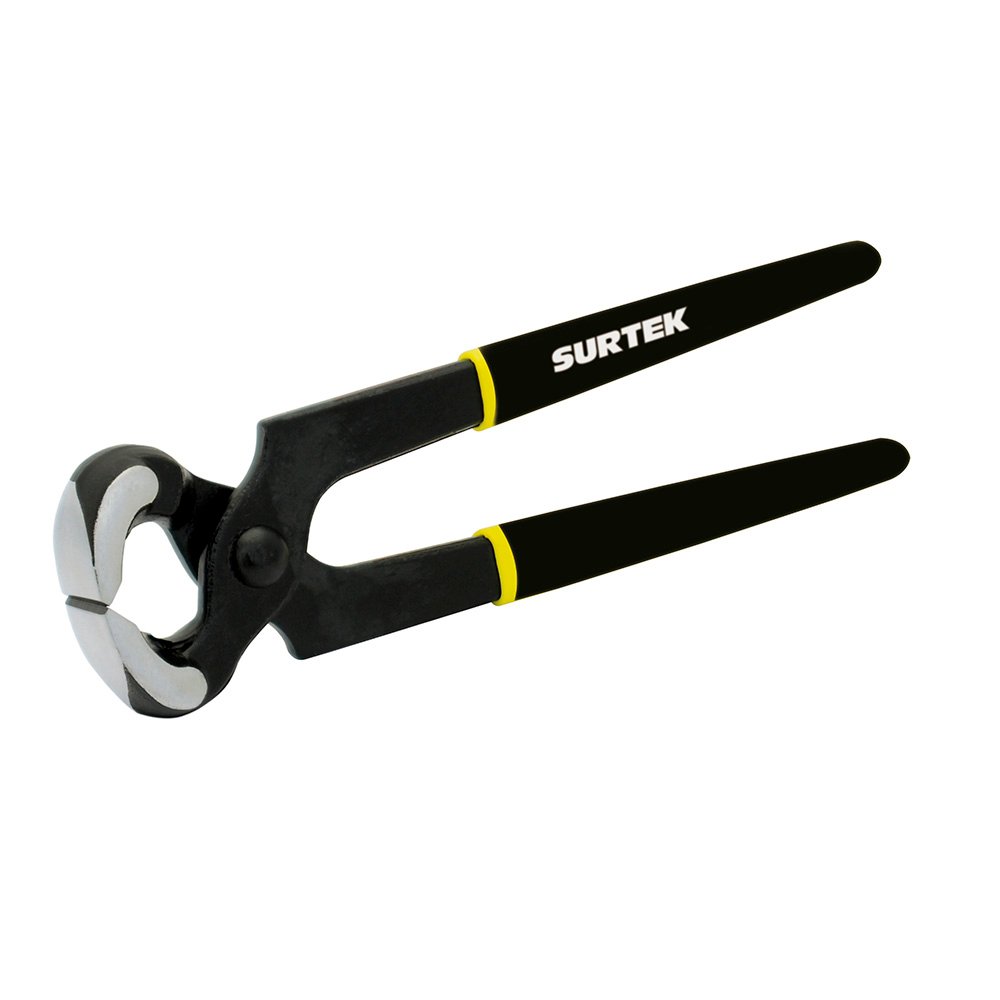 6 Pza Tenaza para carpintero 8" mango con doble recubrimiento Surtek