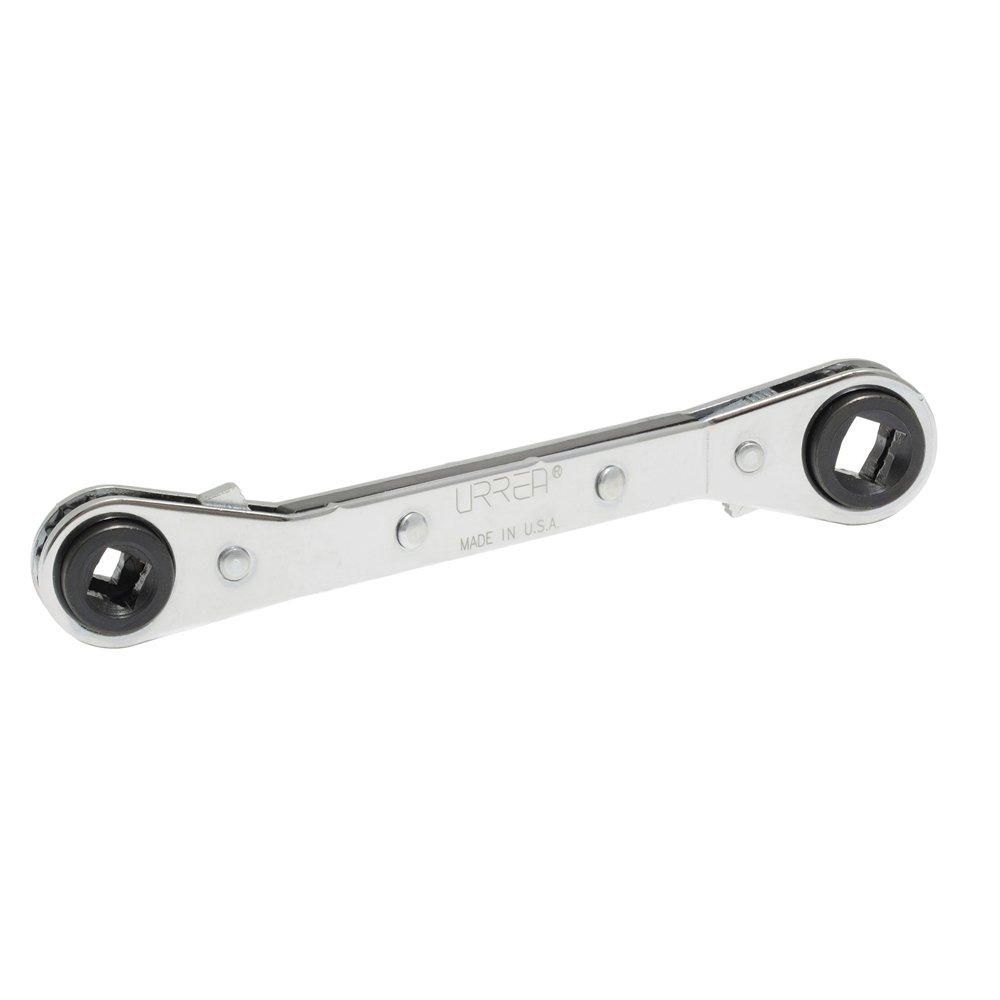 6 Pza Llave de estrías de matraca para refrigeración en pulgadas, 1/4" x 3/16"- 3/8" x 5/16" Urrea