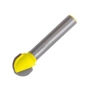 Broca para router de acero de media caña 1/4" zanco de 1/4" Surtek