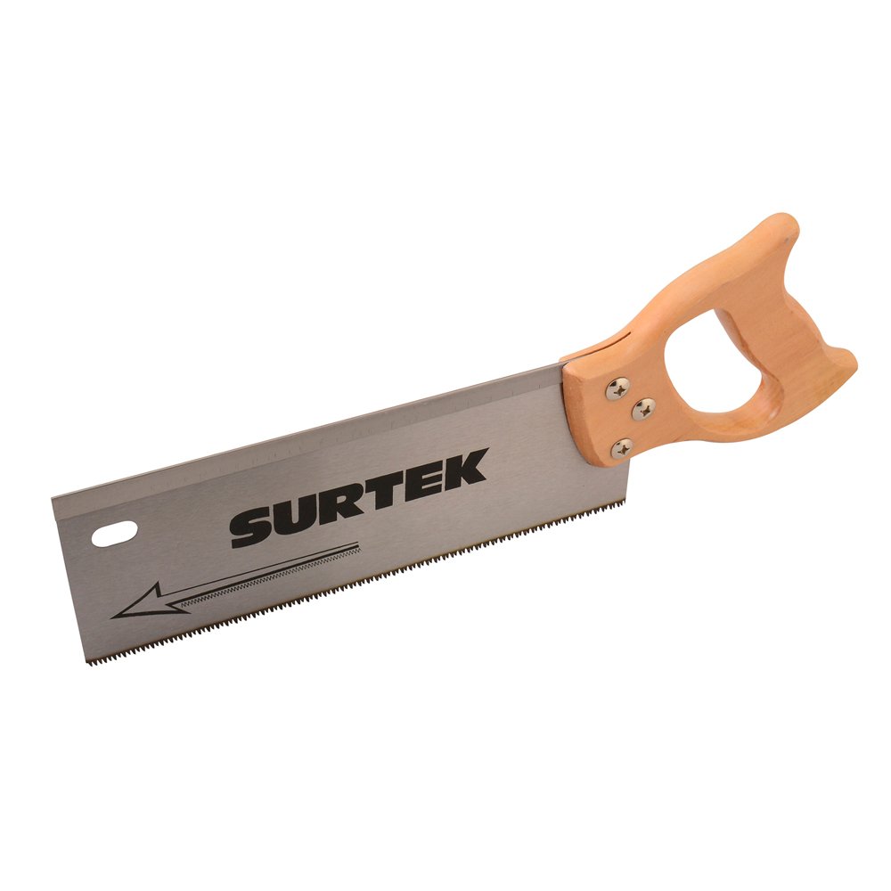4 Pza Serrucho con mango de madera de costilla de 14" Surtek