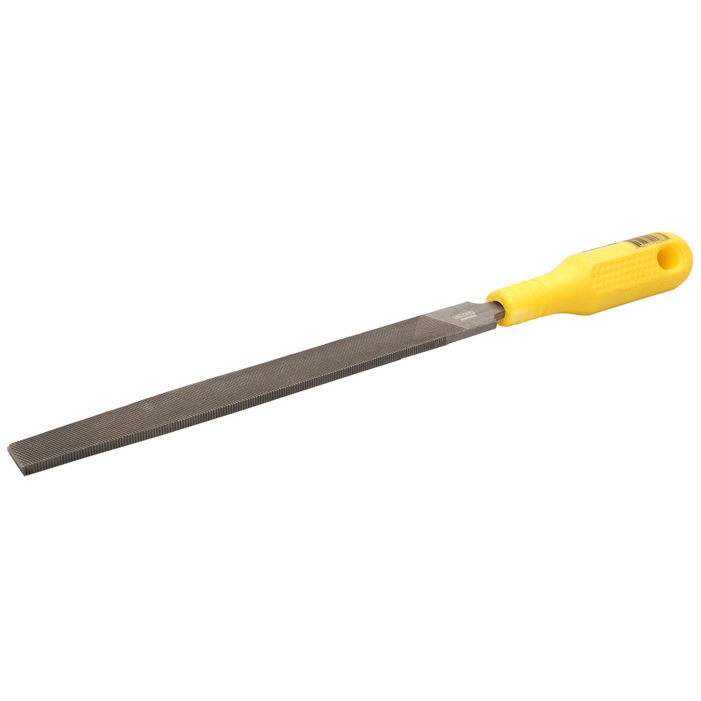 6 Pza Lima plana con mango plástico 6" Surtek