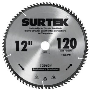 Disco para sierra circular para corte madera 60 dientes, 12" Surtek