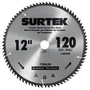 Disco para sierra circular para corte madera 60 dientes, 16" Surtek