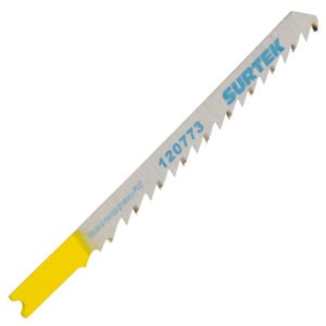 Segueta para sierra caladora zanco tipo U para corte recto, acabado grueso, 100 mm, 6 dpp Surtek