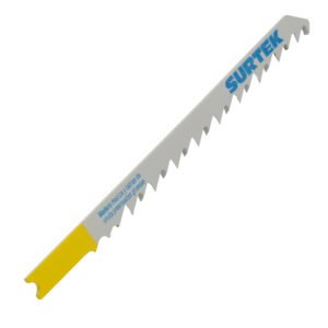 Segueta para sierra caladora zanco tipo U para corte recto, acabado grueso, 100 mm, 6 dpp Surtek