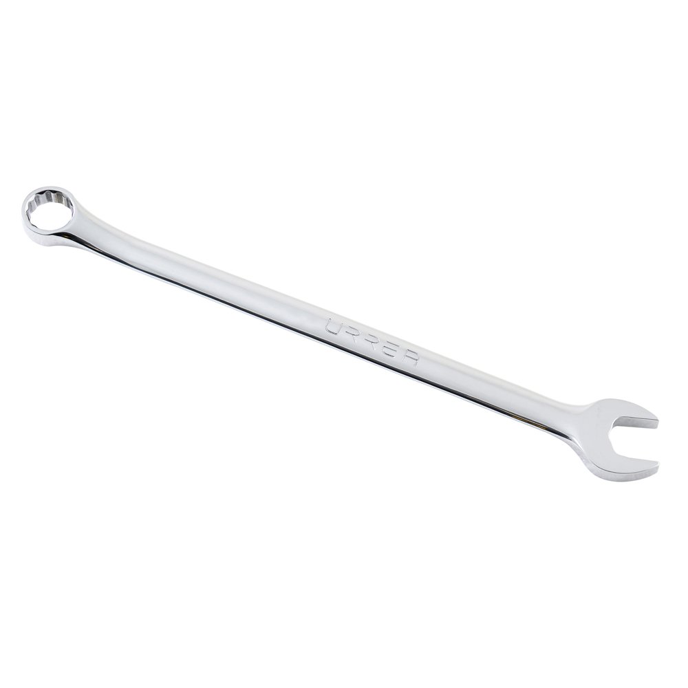 6 Pza Llave combinada extra larga pulido espejo métrica, 12 puntas, 10 mm Urrea