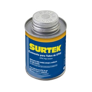 Cemento para tubo CPVC, 236 ml Surtek