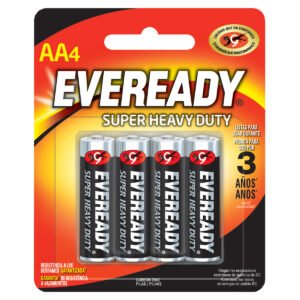 Pila alcalina Eveready® "AA",  4 piezas Surtek