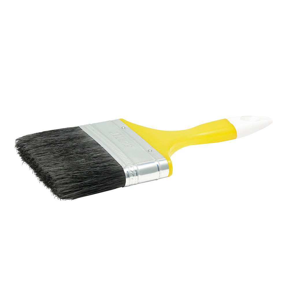 6 Pza Brocha de cerdas naturales con mango plástico 4" Surtek