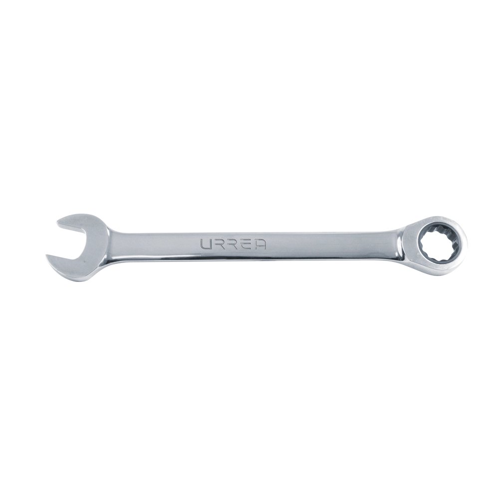 Llave combinada pulido espejo de matraca en pulgadas, 12 puntas, 1-1/8" Urrea