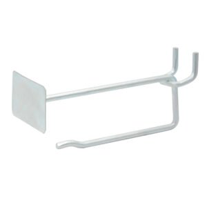 Gancho para perfocel con preciador metálico, 8" Surtek