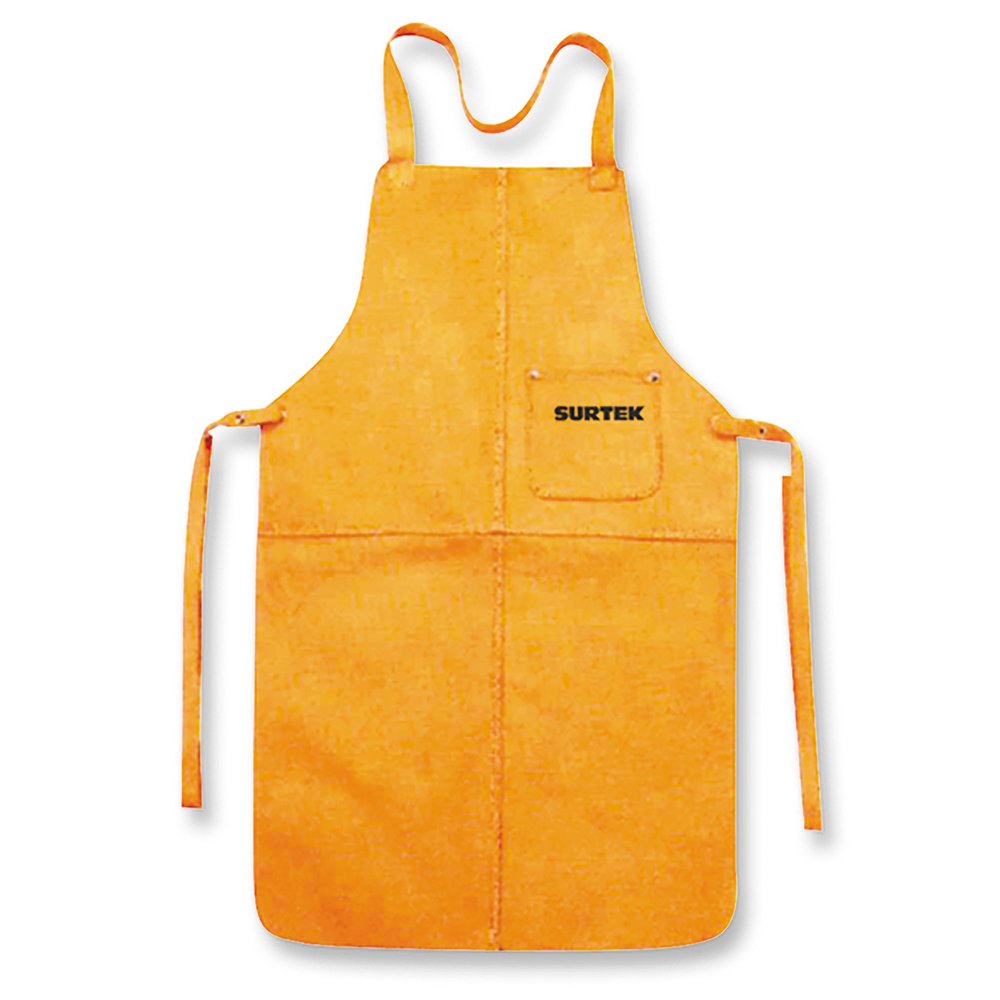 Mandil de carnaza para soldar largo, 90 cm Surtek