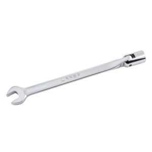 Llave combinada flexible pulido espejo en pulgadas, 12 puntas, 7/16" Urrea