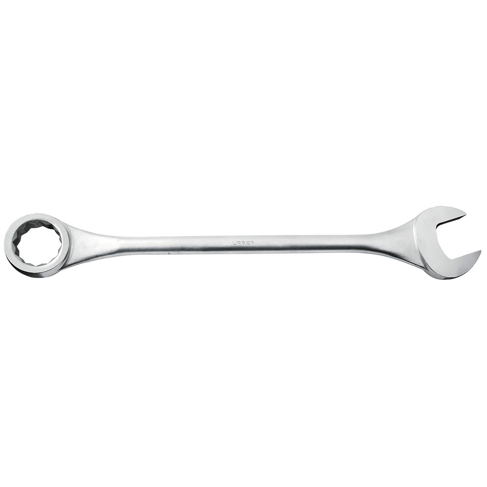 Llave combinada jumbo satinada métrica, 12 puntas, 80 mm Urrea