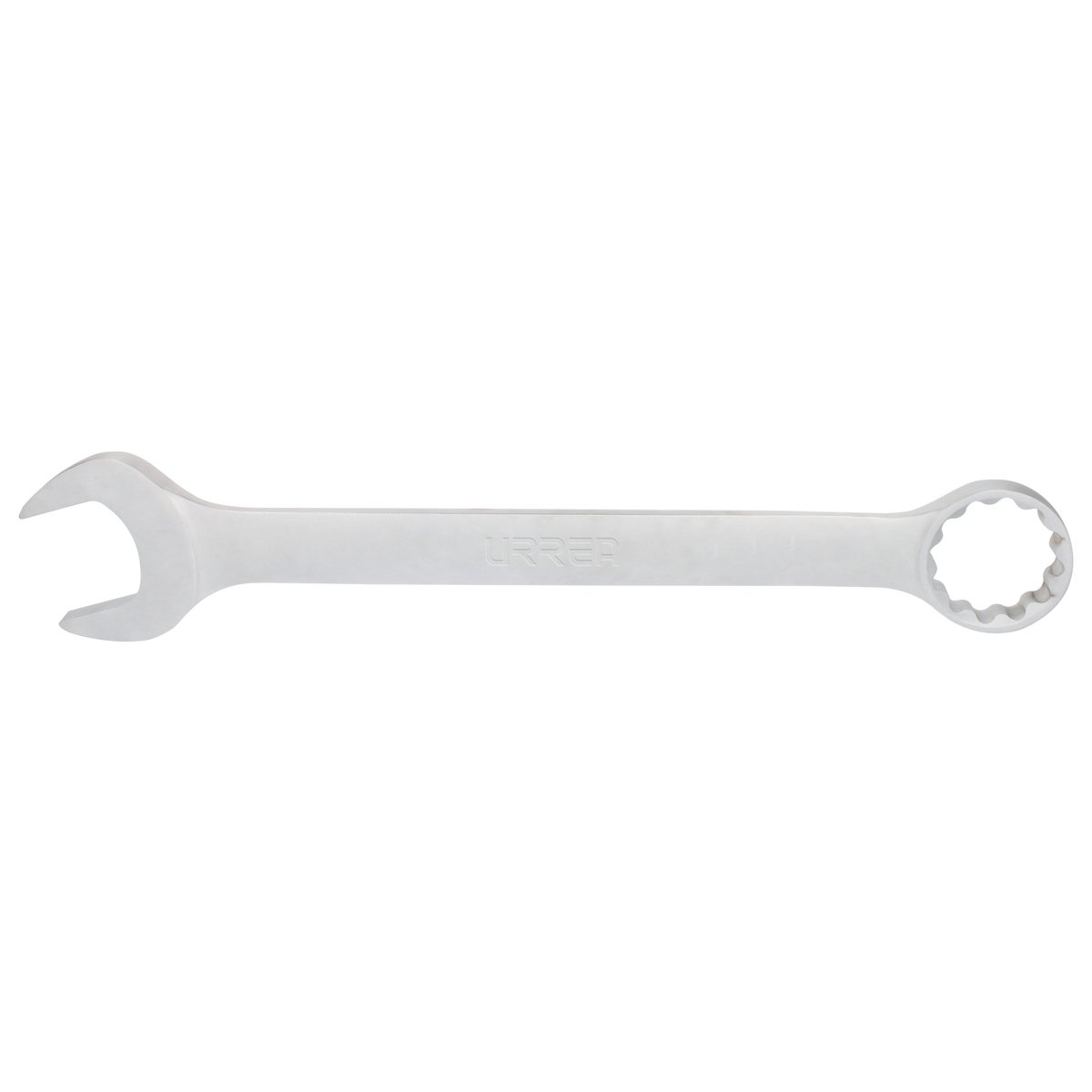 Llave combinada jumbo satinada en pulgadas, 12 puntas, 2-9/16" Urrea