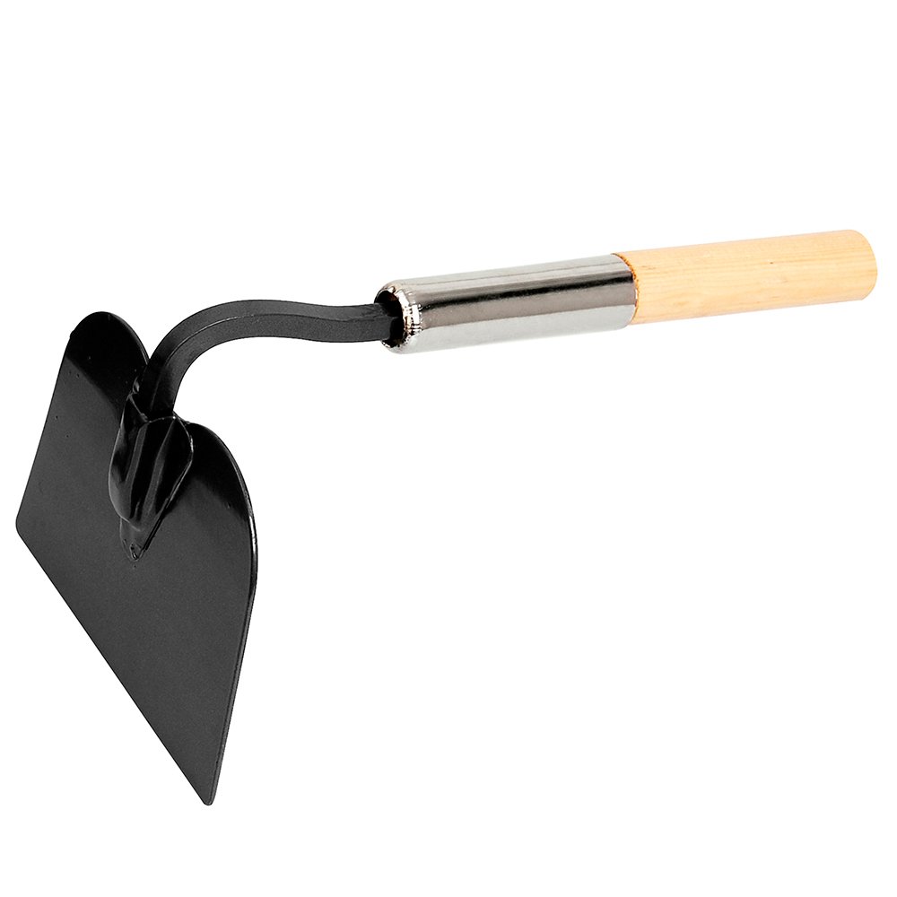 4 Pza Azadón para tomatero con mango corto de madera 6-1/4", 16" Surtek