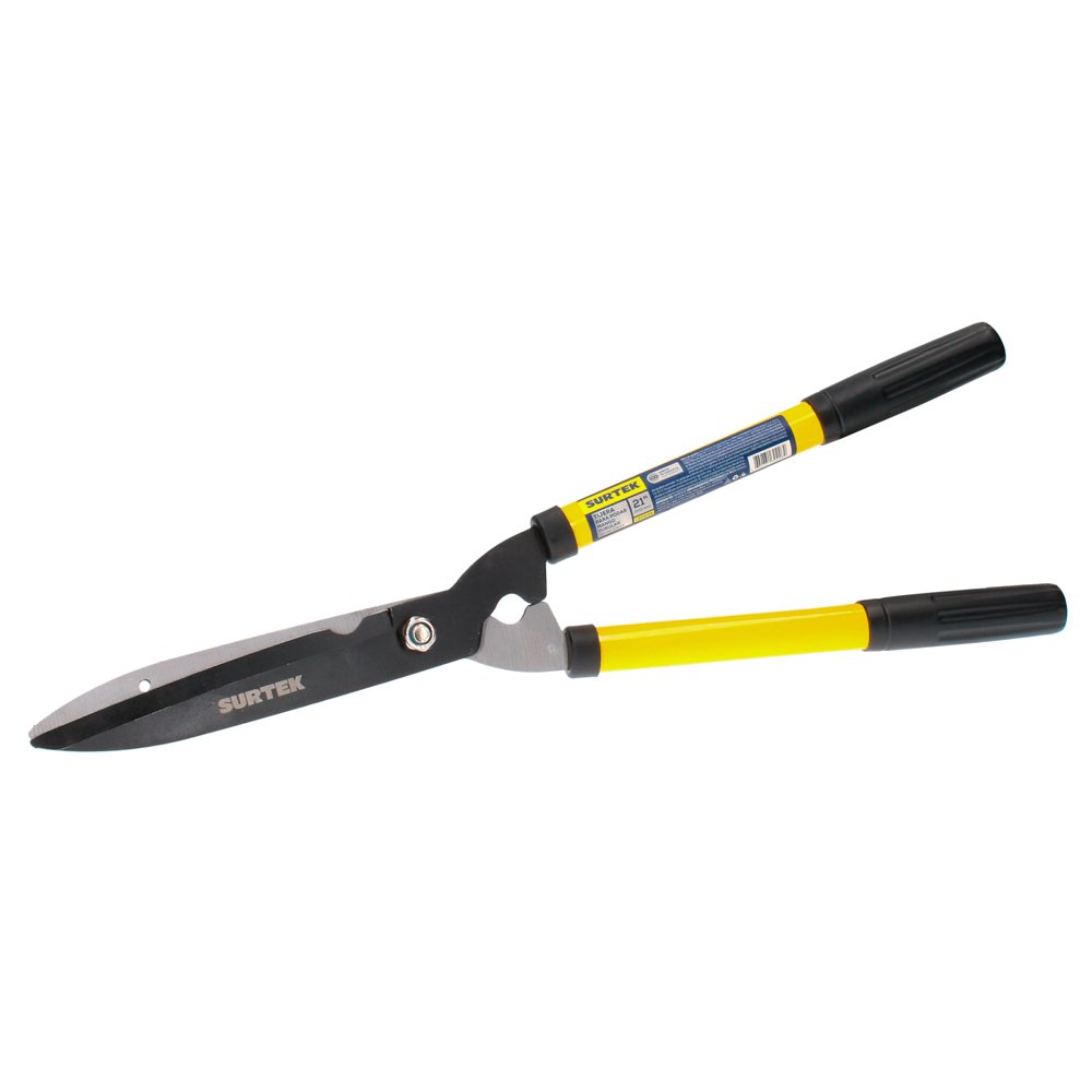 6 Pza Tijeras para poda a dos manos 12" con mango tubular Surtek