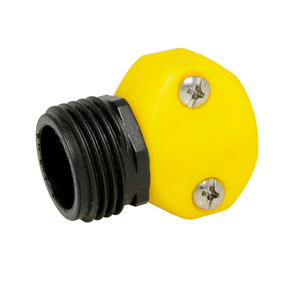 12 Pza Conector para manguera de riego plastico, 1/2" macho Surtek