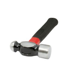 Martillo de bola forjada con mango de fibra de vidrio anti-vibración corto de 9", 32 oz Urrea