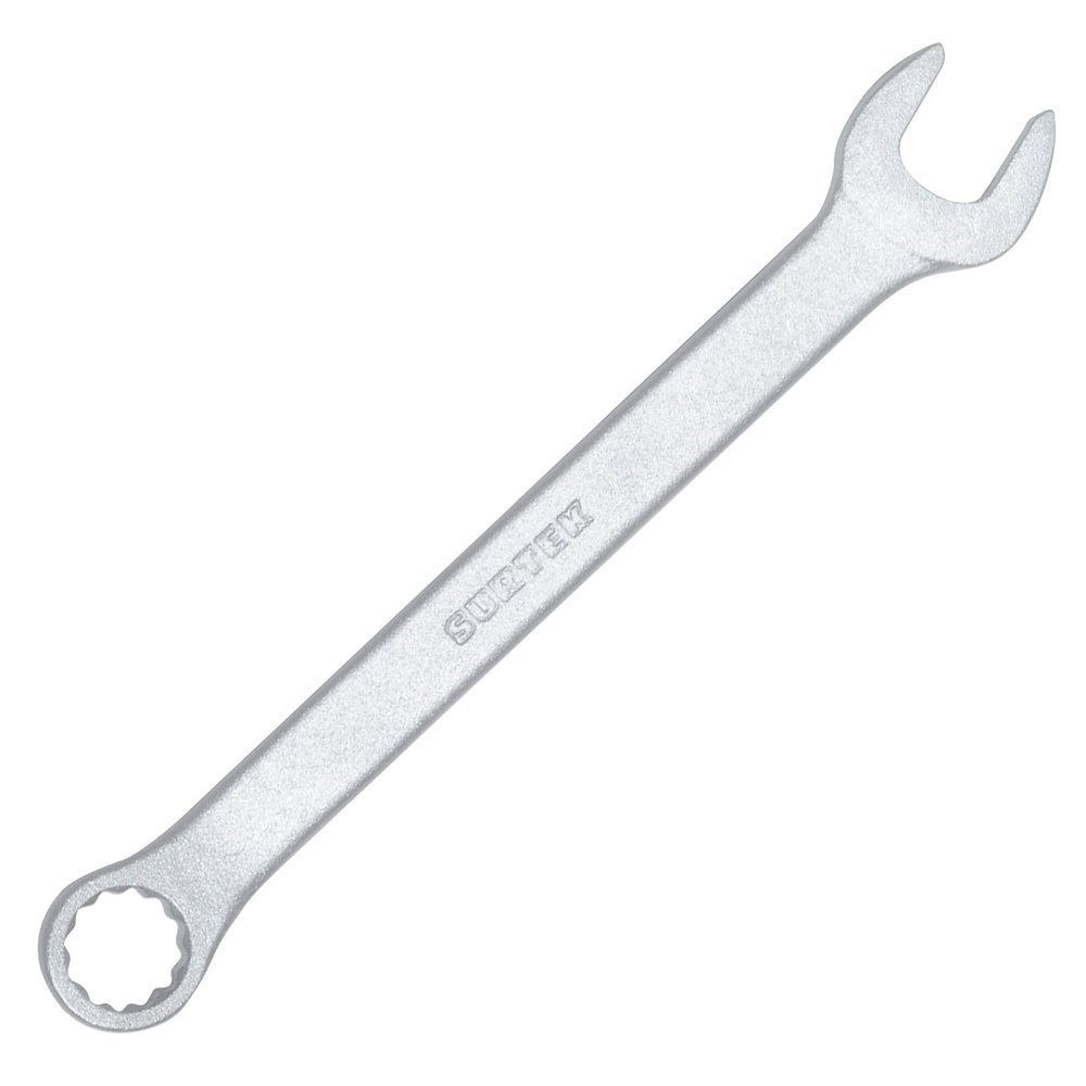 6 Pza Llave combinada satinada en pulgadas, 12 puntas, 1-1/8" Surtek
