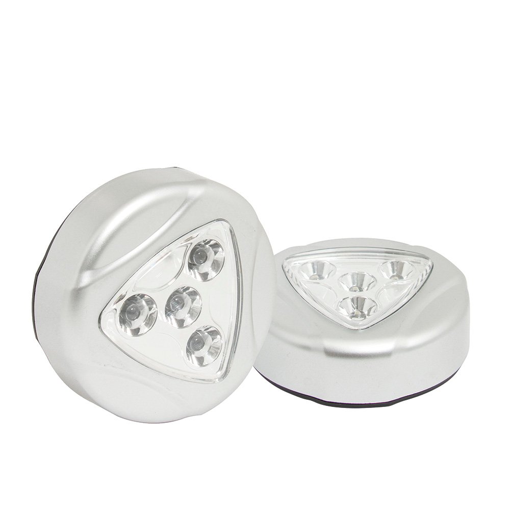 6 Pza Lámpara de LED para clóset 3 pilas "AAA" de 30 lm, 2 piezas Surtek