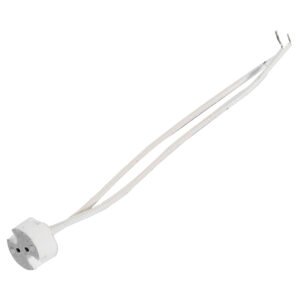 Portalámpara para MR base BIPIN 2 cm, color blanco Surtek