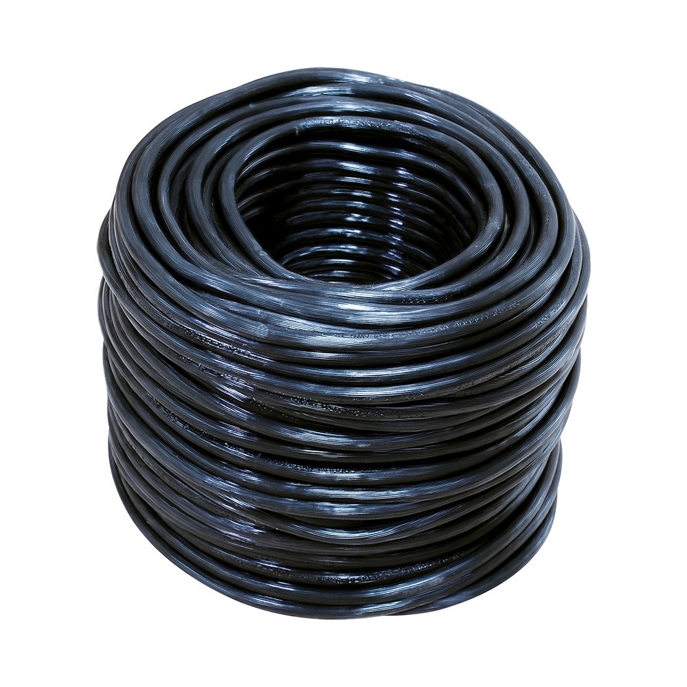 Cable eléctrico CCA 3 x 14, 100 m color negro, blanco y verde Surtek