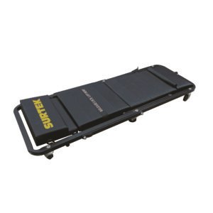 Cama-banco para mecánico ajustable acolchonada, 48" Surtek