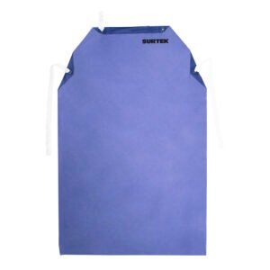 Mandil de PVC dieléctrico color azul, 1.20 m Surtek