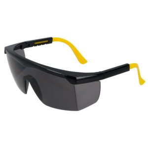 6 Pza Lentes de seguridad modelo ajustable, oscuros Surtek