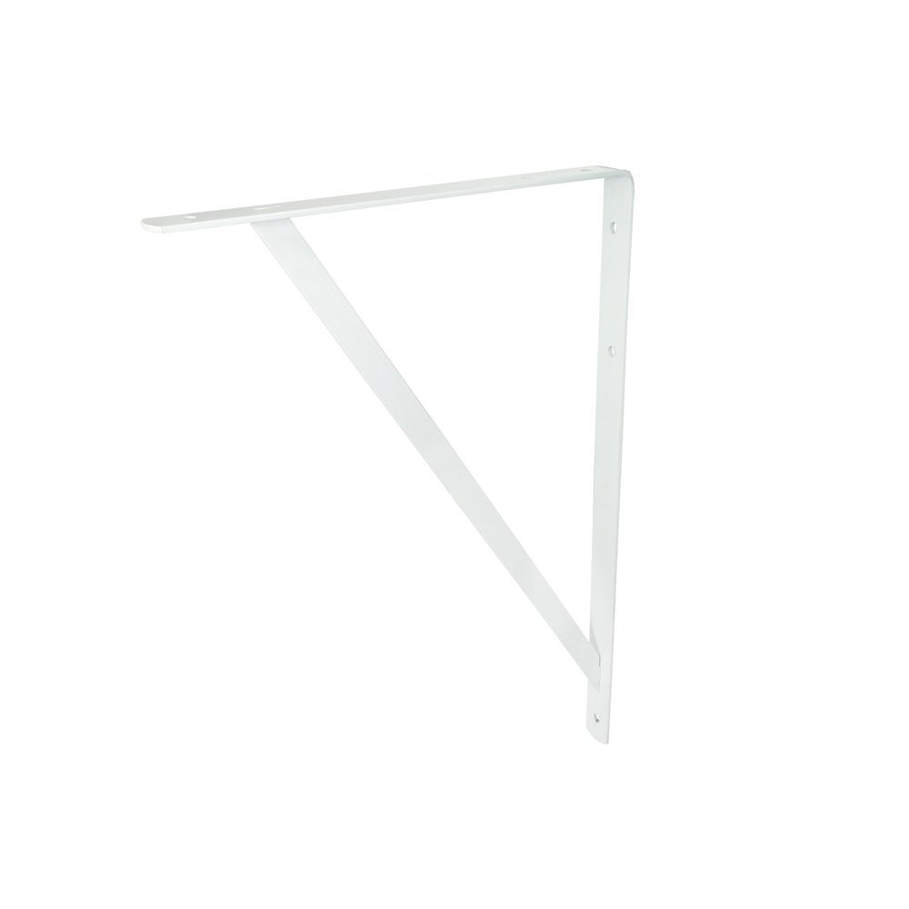 10 Pza Ménsula con soporte color blanco 8 x 12" Surtek