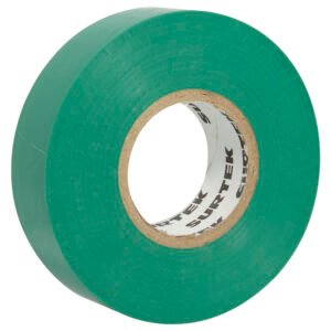 Cinta verde para aislar 19 mm x 9 m Surtek