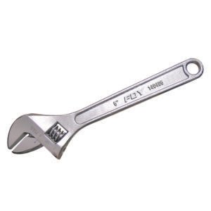 Llave ajustable cromada 6" Foy