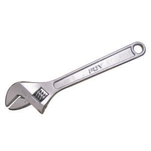 Llave ajustable cromada 12" Foy