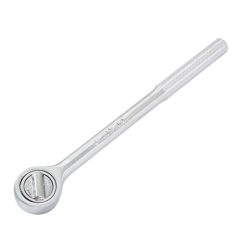 Matraca reversible cabeza redonda, para dado cuadro de 1/2" Foy