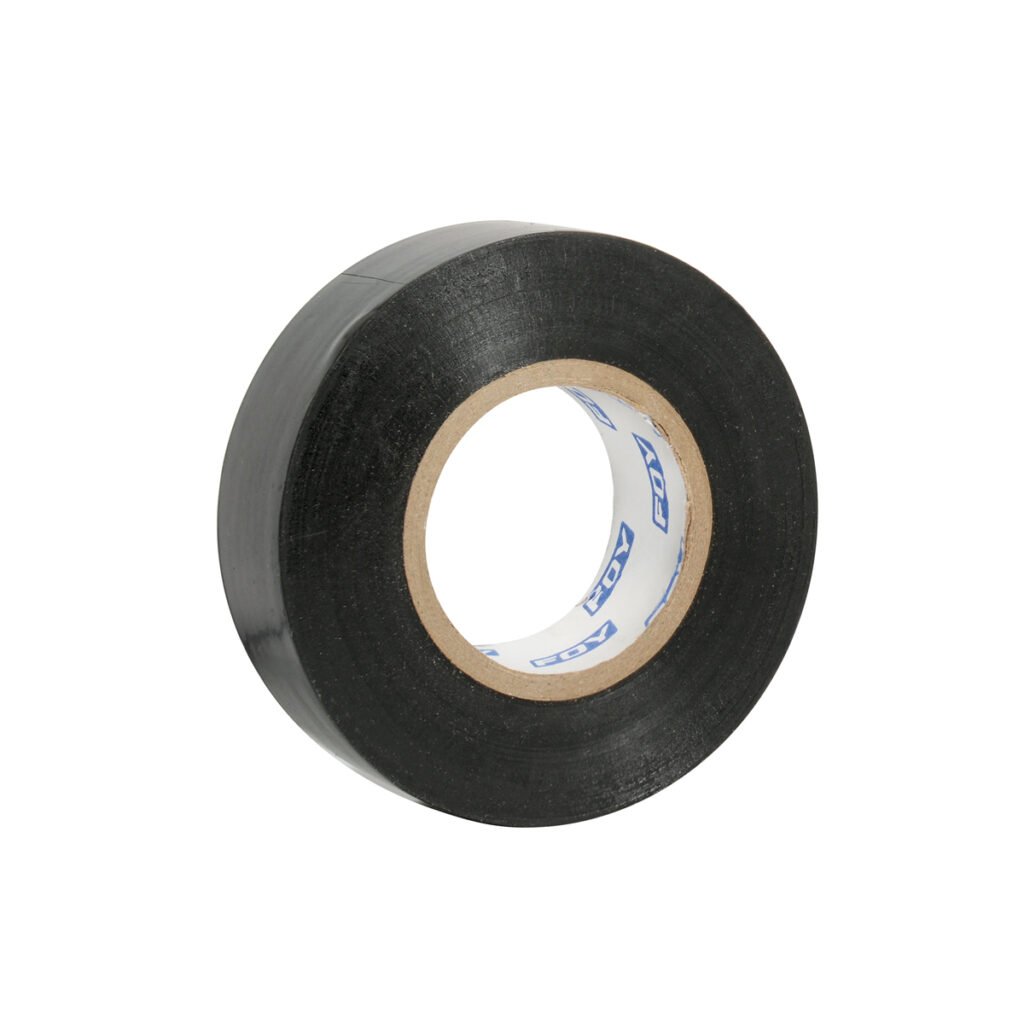 10 Pza Cinta para aislar negra 19 mm x 9 m Foy