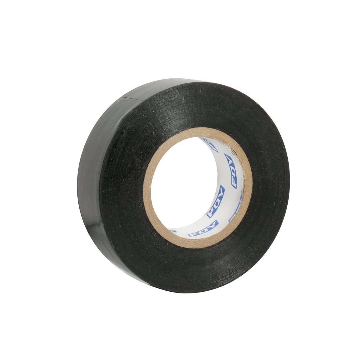 10 Pza Cinta para aislar negra 19 mm x 9 m Foy