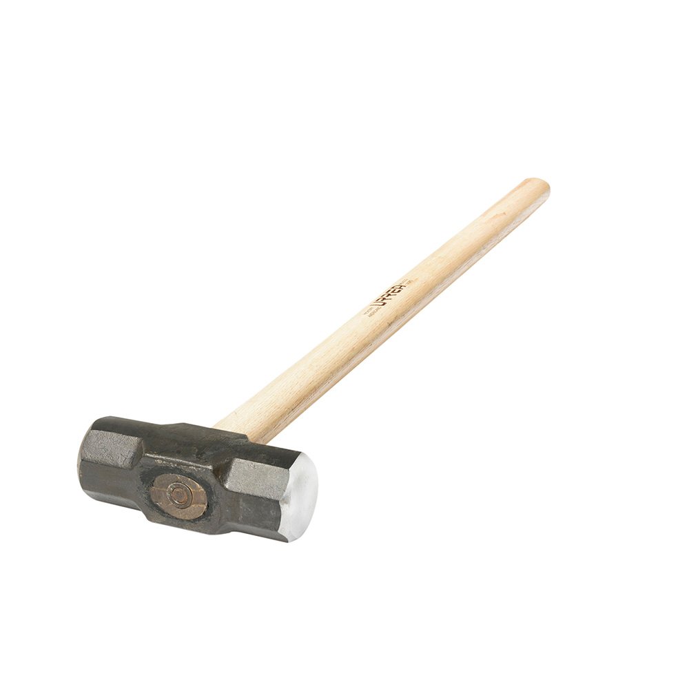 Marro octagonal cabeza maquinada con mango de madera de 36", 16 lb Urrea