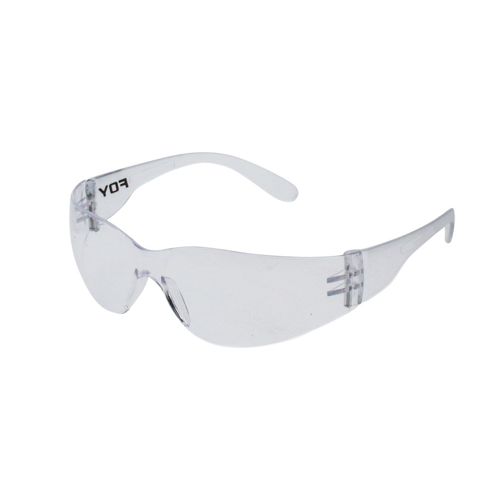 6 Pza Lentes de seguridad, transparentes Foy
