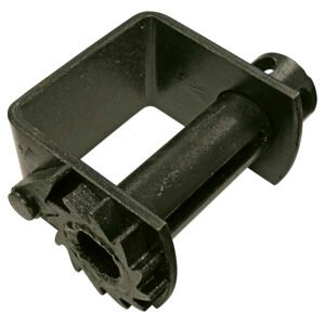 2 Pza Malacate para banda de 4", soldable Surtek