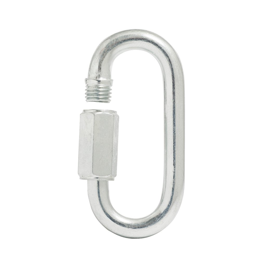 12 Pza Eslabón de acero con seguro 1/8" Surtek