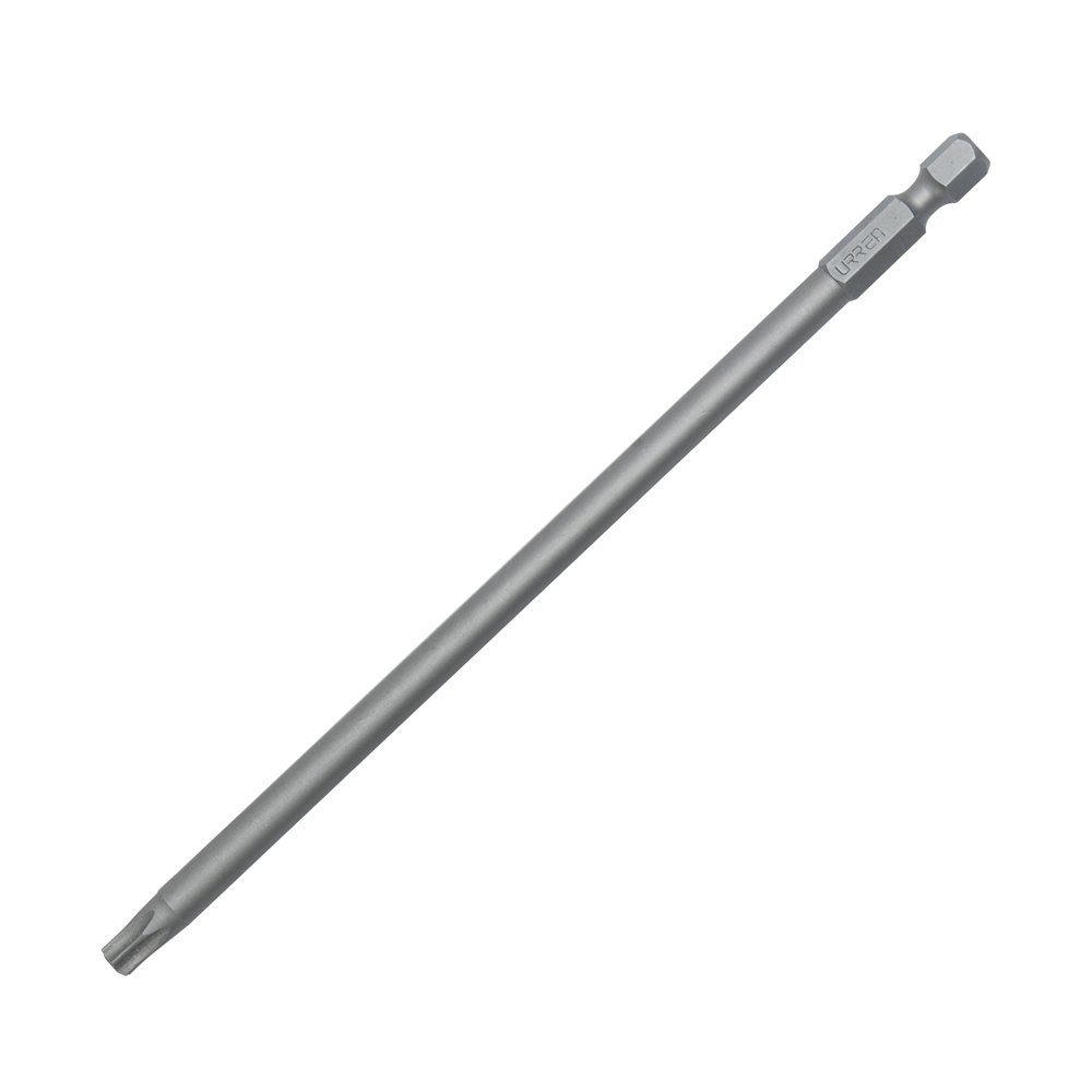 6 Pza Punta Torx de poder hexágono de 1/4", T25 x 6" Urrea