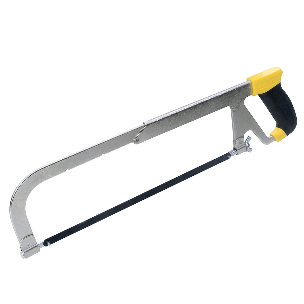 3 Pza Arco de segueta ajustable con mango bimaterial 10" y 12", 17" Surtek