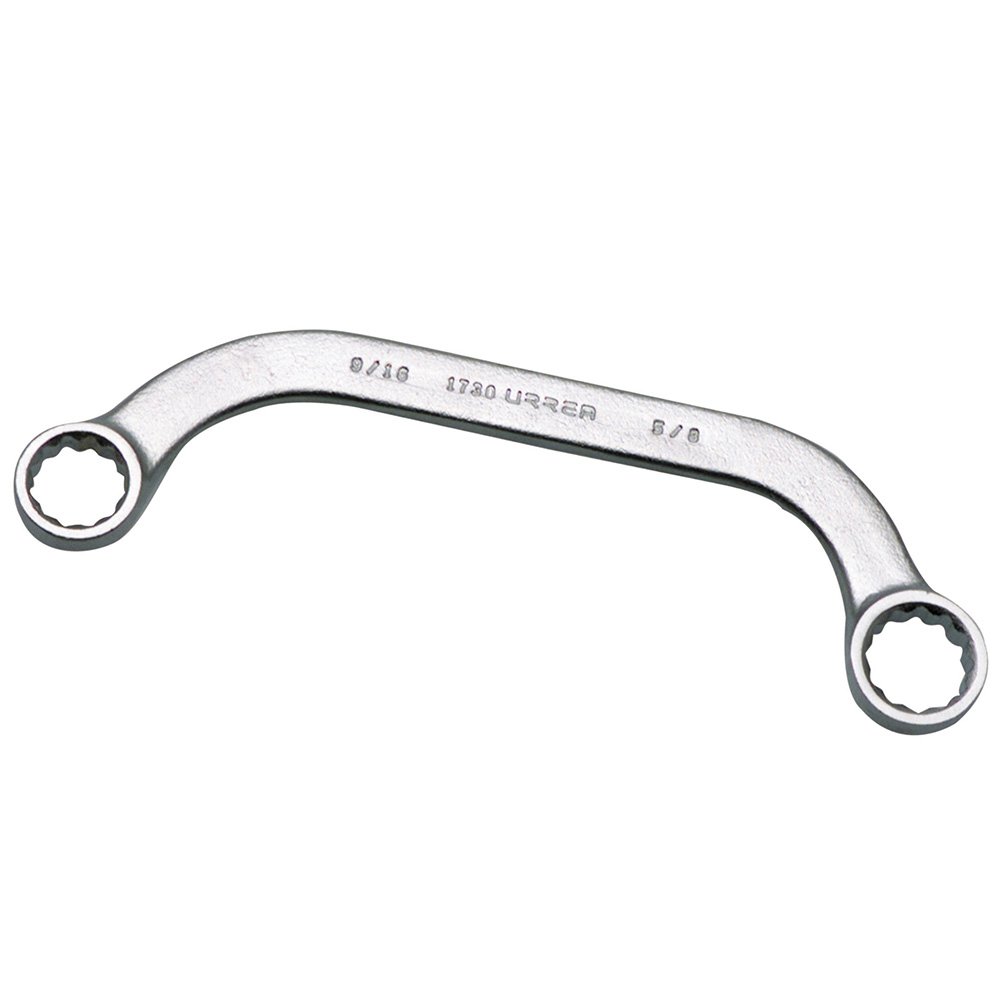 6 Pza Llave de obstrucción en pulgadas, 12 puntas, 9/16" x 5/8" Urrea
